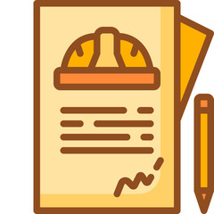 contract Two Tone icon