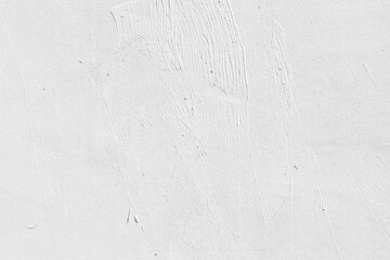 blank concrete wall with white brushstroke stain texture background