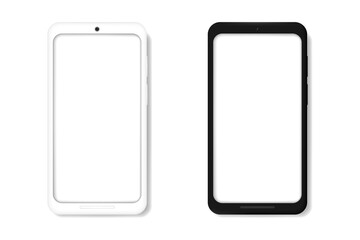 Mobile phone. Smartphone mockup for web, inforgraphics or presentation. Banner for sale.