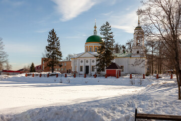 Church of St. Basil the Great in the village of Vasilyevskoye, Moscow region, Russia