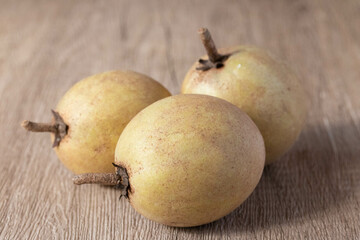 Sapodilla, Thai fruit, summer, sweet taste