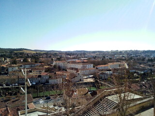 ciel paysage  ville belle vue 