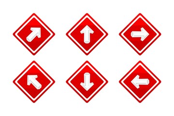 arrow set of signs