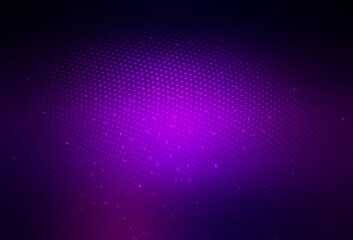 Dark Purple vector Blurred decorative design in abstract style with bubbles.