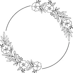 collection forest fern eucalyptus art foliage natural
leaves herbs in line style. Decorative beauty, elegant illustration 
for design: Vector flower Botanical