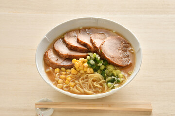 味噌ラーメン　チャーシュー