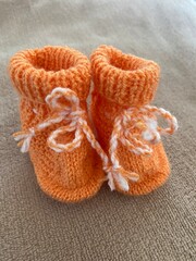 Chaussons en laine pour bébé 