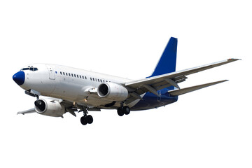 Plane isolated on a white background