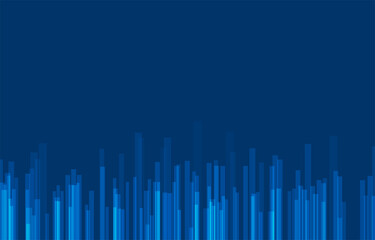 blue background with line chart for brochure cover presentation banner and more