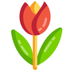 tulip flat icon