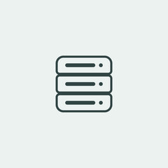 Data server storage icon