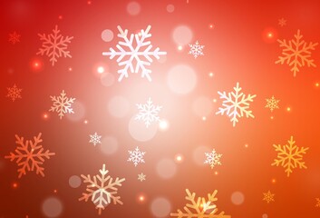 Light Red vector layout in New Year style.