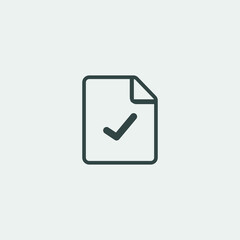 Document check icon