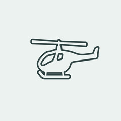 Air ambulance icon