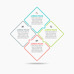 Business circle. timeline infographic icons designed for abstract background template milestone element modern diagram process technology digital marketing data presentation chart Vector