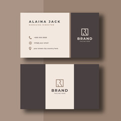 Minimalist And Clean Business Card