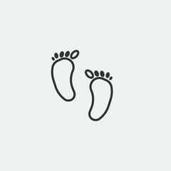 Footprints icon
