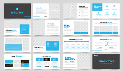 Medicine Presentation Template Design