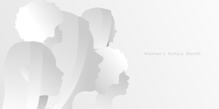 Womens History Month. observed in March. Vector illustration