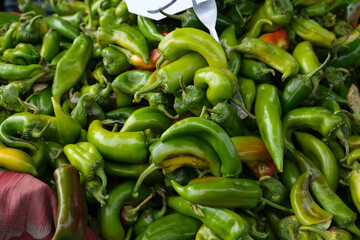 The bitterness of green pepper, which is indispensable in salads and meals, is consumed a lot in some cities of Turkey.