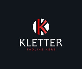 Letter K Logo Design. Creative K Logo.