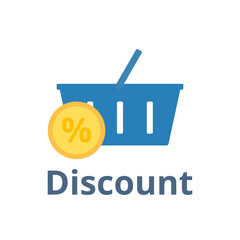 Discount offer vector. Adapt selling price with sales promotion. Business and shopping concept. Marketing tactic.