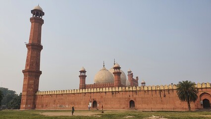Fototapeta na wymiar Badshahi-Moschee, Lahore, Pakistan