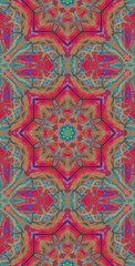 Fractodome Colorful Seamless Fractal Patterns
