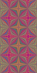 Fractodome Colorful Seamless Fractal Patterns