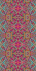 Fractodome Colorful Seamless Fractal Patterns
