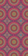 Fractodome Colorful Seamless Fractal Patterns