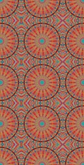 Fractodome Colorful Seamless Fractal Patterns