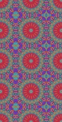 Fractodome Colorful Seamless Fractal Patterns