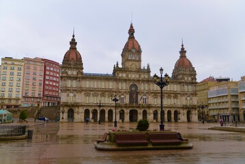 Obraz premium AYUNTAMIENTO A CORUÑA