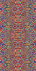 Fractodome Colorful Seamless Fractal Patterns
