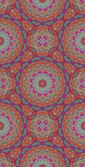 Fractodome Colorful Seamless Fractal Patterns