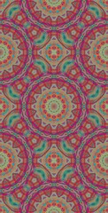 Fractodome Colorful Seamless Fractal Patterns