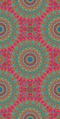 Fractodome Colorful Seamless Fractal Patterns