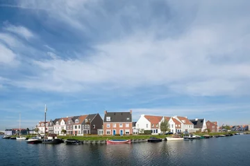Foto op Aluminium Waterfront, Harderwijk, Gelderland Province, The Netherlands © Holland-PhotostockNL