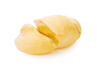 Durian Fruits isolated on white background.
