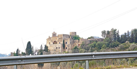 Fototapeta na wymiar Canyelles en la Comarca de El Garraf, Barcelona, Catalunya, España, Europa, 