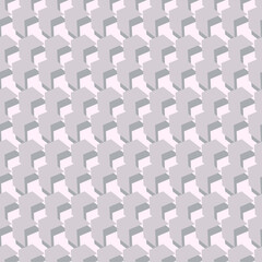 Fototapeta na wymiar corners squares vector seamless pattern structural digital illustration strict check order