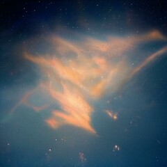 Obraz na płótnie Canvas starry night sky background