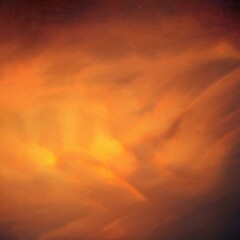 sunset in the sky with cloud background 