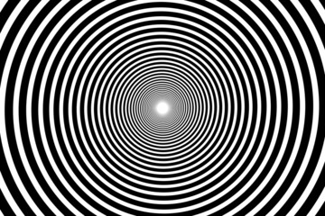 Hypnotic spiral background