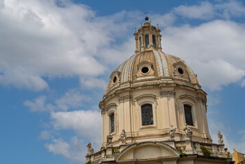 Obraz premium Rome, Italy - June 2000: View of the historic city