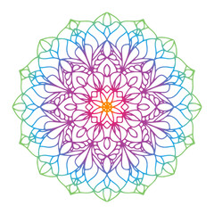 Mandala vector, Mandala ornament, Mandala flower, colorful mandala.