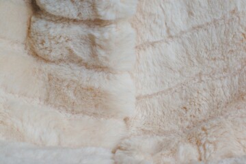 white fur texture background