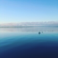 Obraz na płótnie Canvas Florida lake first thing in the morning