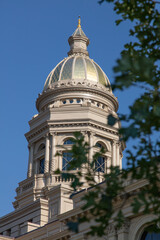 Wyoming state capitol building in Cheyenne, Wyoming